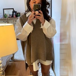 Storets Oversized Knit Vest Worn Once 